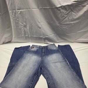 Akademiks Blue Relaxed Men Jeans